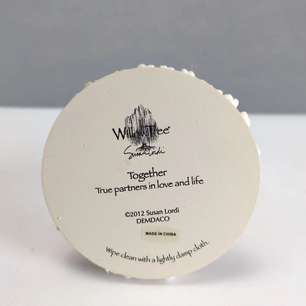 Willow Tree Together Cake Topper Susan Lordi Wedding Bride Groom Figurine Box